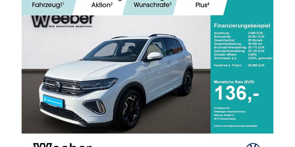 VW T-Cross 5.384 km 25.190 &euro; Weil der Stadt 71263