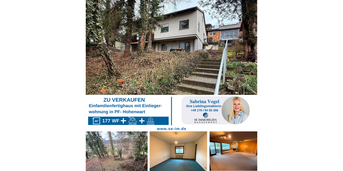 Einfamilienhaus Pforzheim Eutingen - 5 Zimmer, 178 m&sup2;, 349.000&euro; | Angebot:25354517