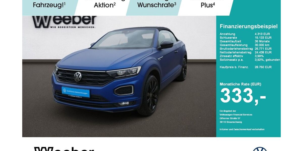 VW T-Roc 18.544 km 27.840 &euro; Calw 75365
