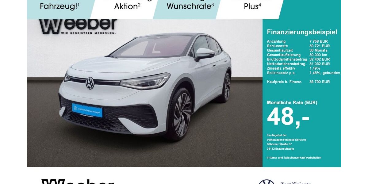 VW ID.5 25.000 km 38.790 € Calw 75365