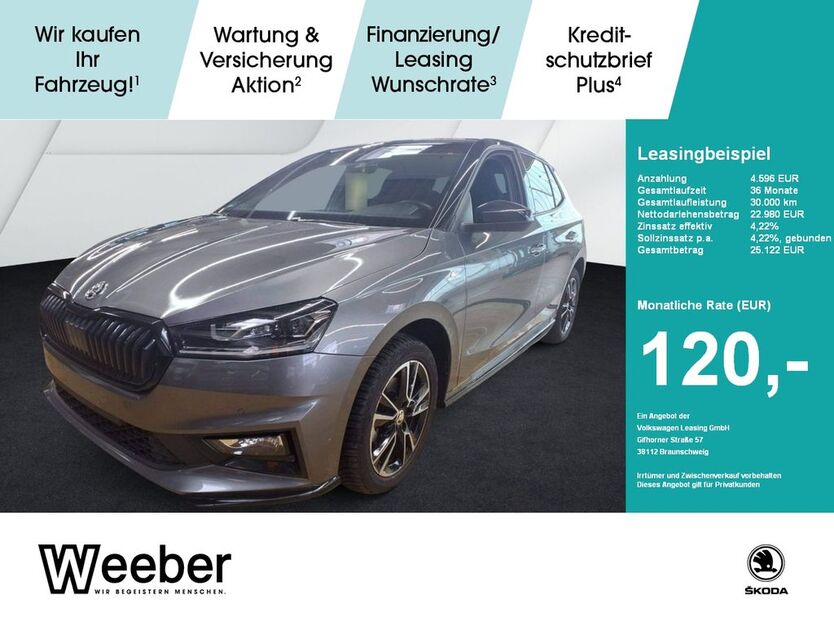 Skoda Fabia 29.530 km 22.980 € Calw 75365