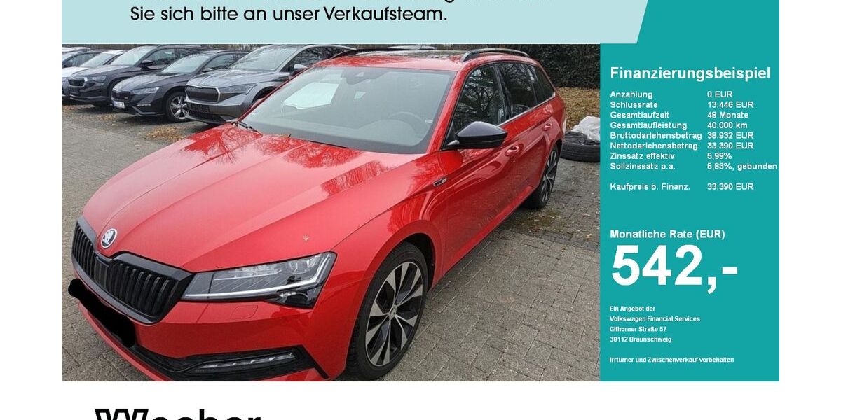 Skoda Superb 52.538 km 33.389 &euro; Calw 75365