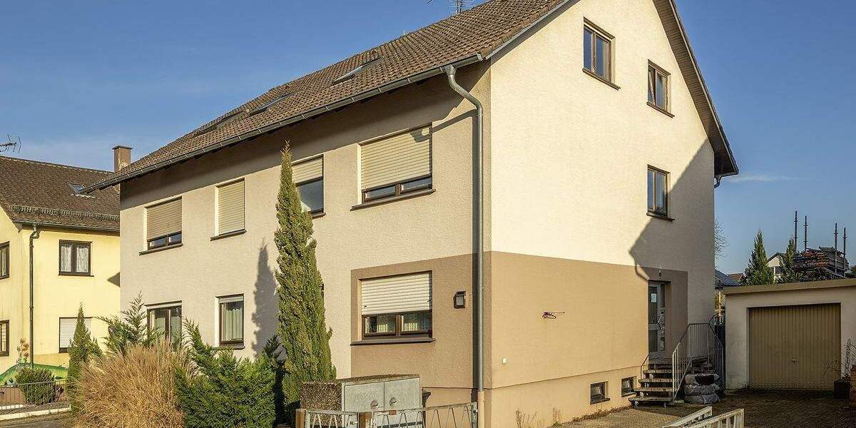Etagenwohnung Stutensee / Blankenloch Blankenloch - 4 Zimmer, 85 m&sup2;, 269.000&euro; | Angebot:25663842