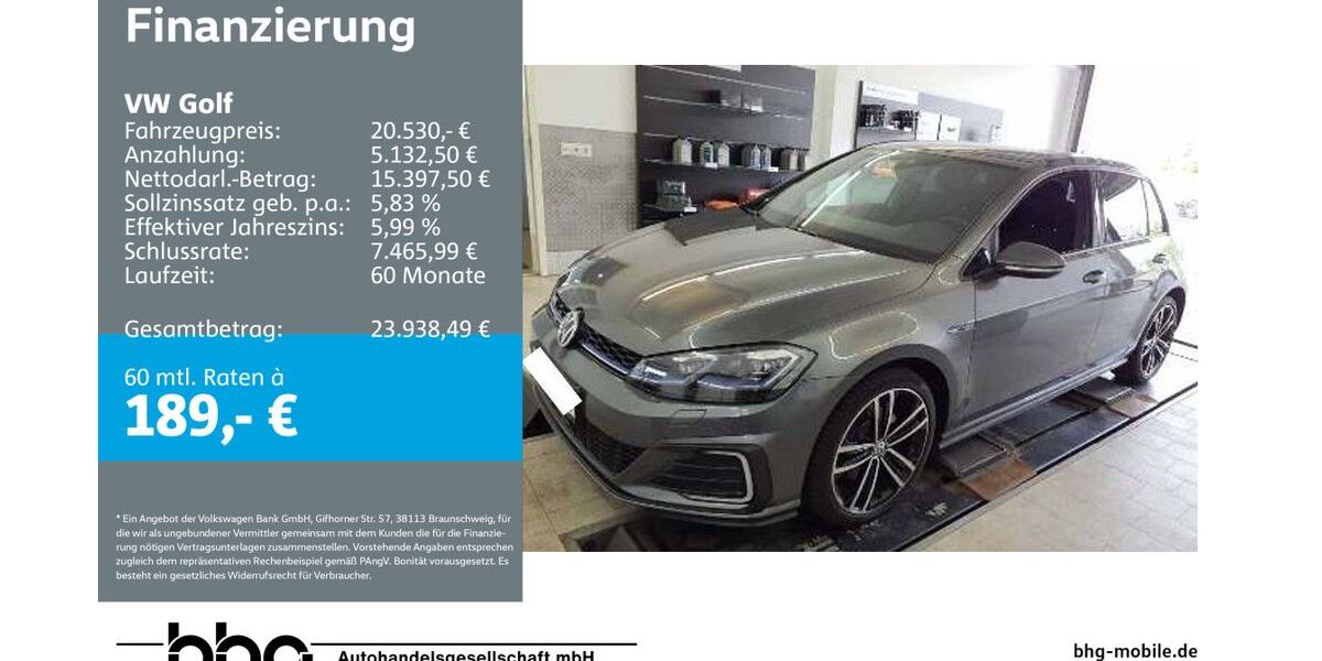VW Golf 57.517 km 20.530 &euro; Ettlingen 76275