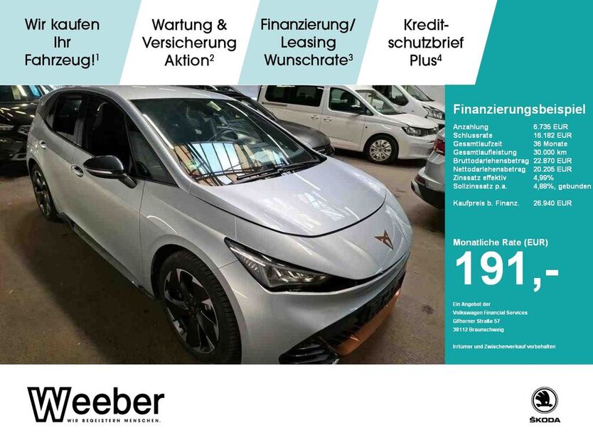 Cupra Born 25.090 km 26.940 € Weil der Stadt 71263