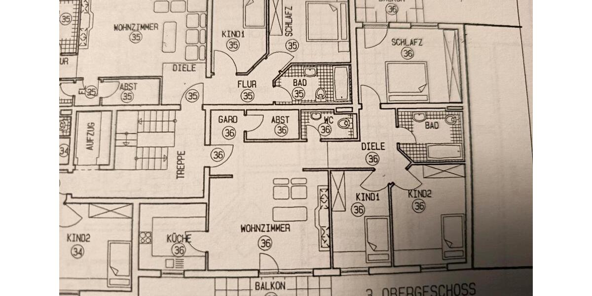Etagenwohnung Pforzheim Nordstadt - 4 Zimmer, 110 m&sup2;, 359.000&euro; | Angebot:27166097
