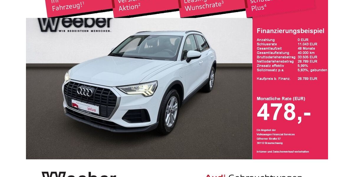 Audi Q3 27.876 km 28.150 &euro; Weil der Stadt 71263