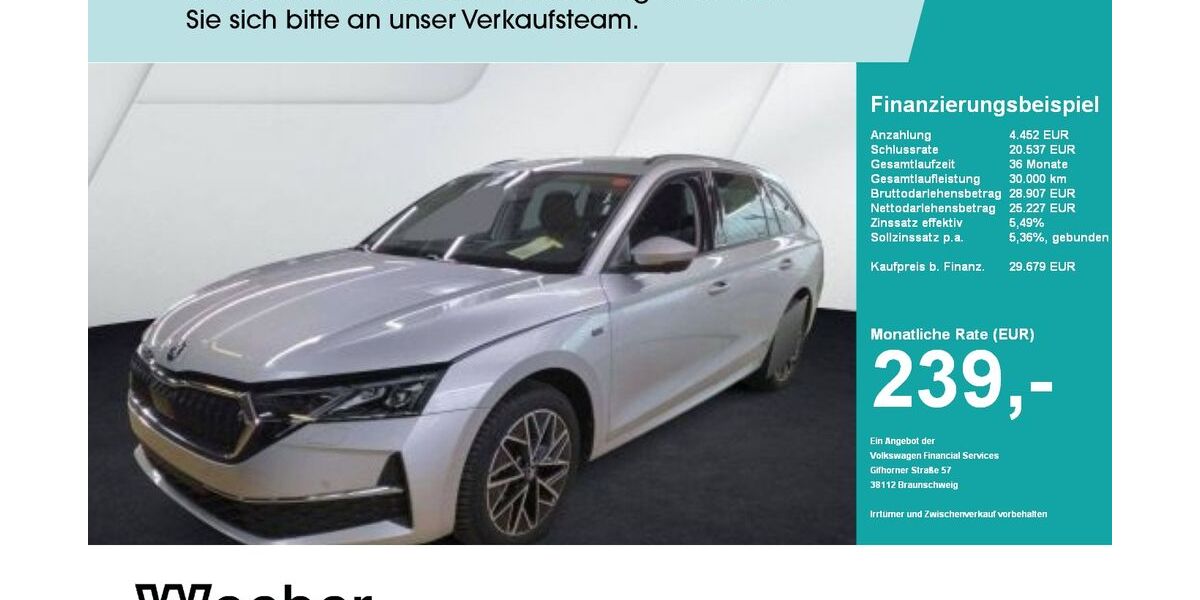 Skoda Octavia 18.609 km 29.479 &euro; Calw 75365