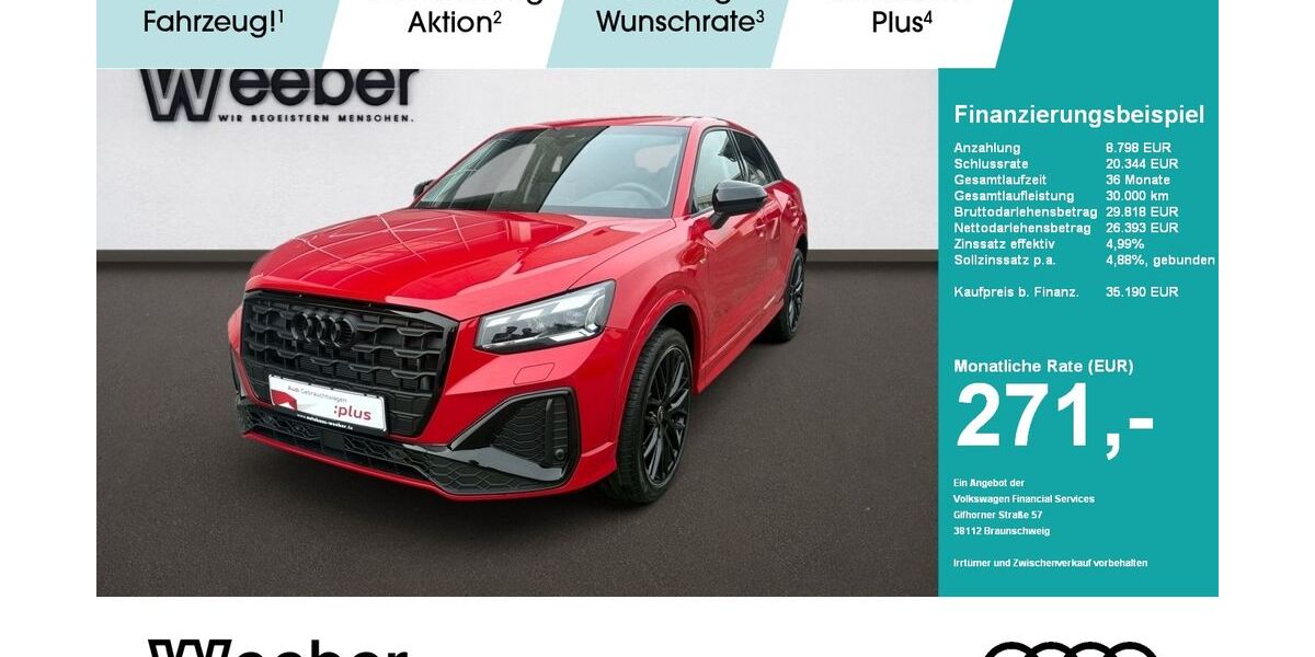 Audi Q2 4.323 km 33.740 € Weil der Stadt 71263