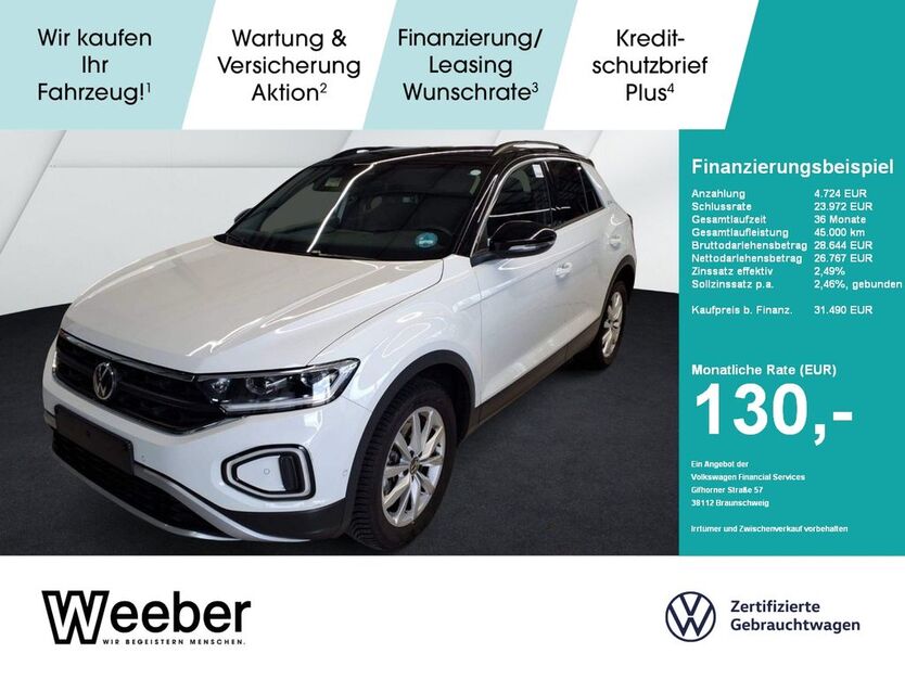 VW T-Roc 17.280 km 31.418 € Calw 75365