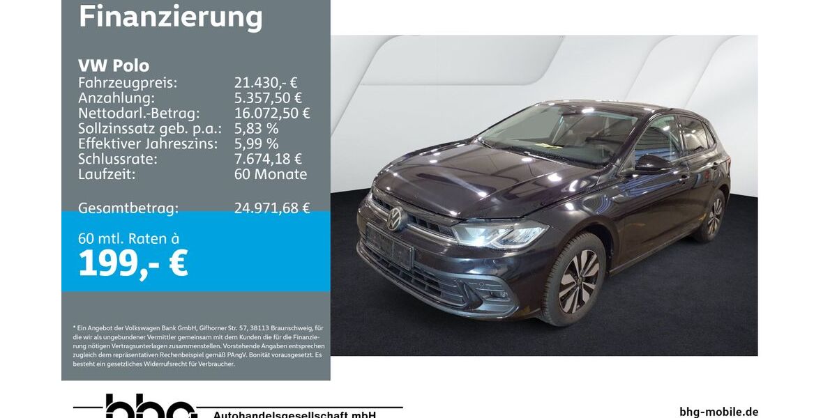 VW Polo 16.617 km 21.430 &euro; Ettlingen 76275