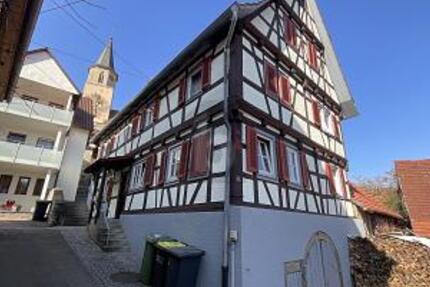 LIEBHABEROBJEKT - FACHWERKHAUS MIT GESCHICHTE - Haus Mühlacker | Angebot:26340480