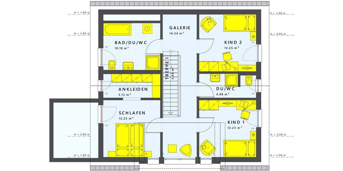 Einfamilienhaus Karlsruhe Hohenwettersbach - 5 Zimmer, 154 m&sup2;, 719.000&euro; | Angebot:26852309