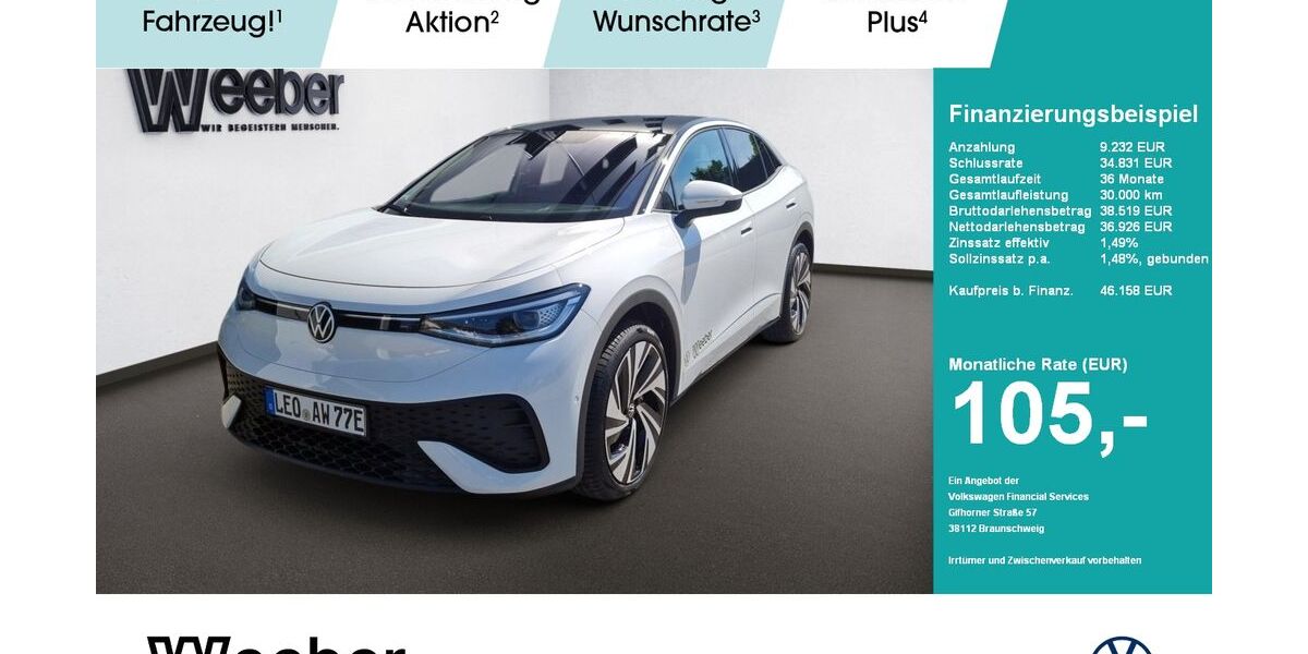 VW ID.5 10.000 km 46.158 € Leonberg 71229