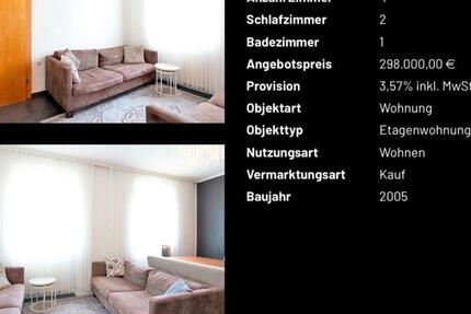 Wohnung Bretten - 4 Zimmer, 107 m&sup2;, 298.000&euro; | Angebot:27118384