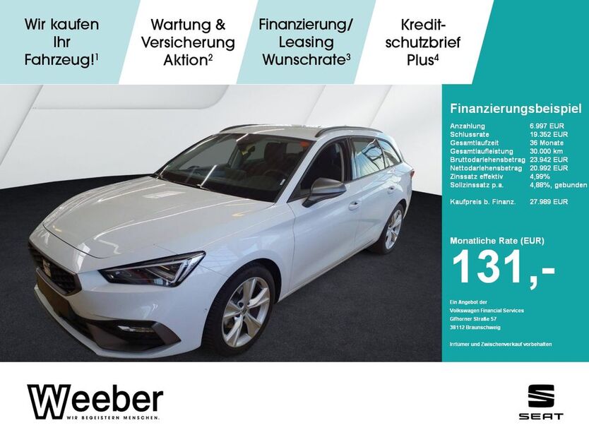 Seat Leon 20.593 km 27.741 € Leonberg 71229
