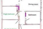 Etagenwohnung Vaihingen an der Enz - 4 Zimmer, 95 m&sup2;, 1.100&euro; | Angebot:26531645