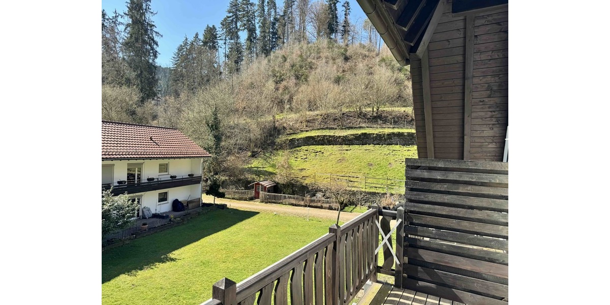 Helles Wohnappartement mit Balkon und Naturblick - 1.5 Calw (Kreis) | Angebot:26822568