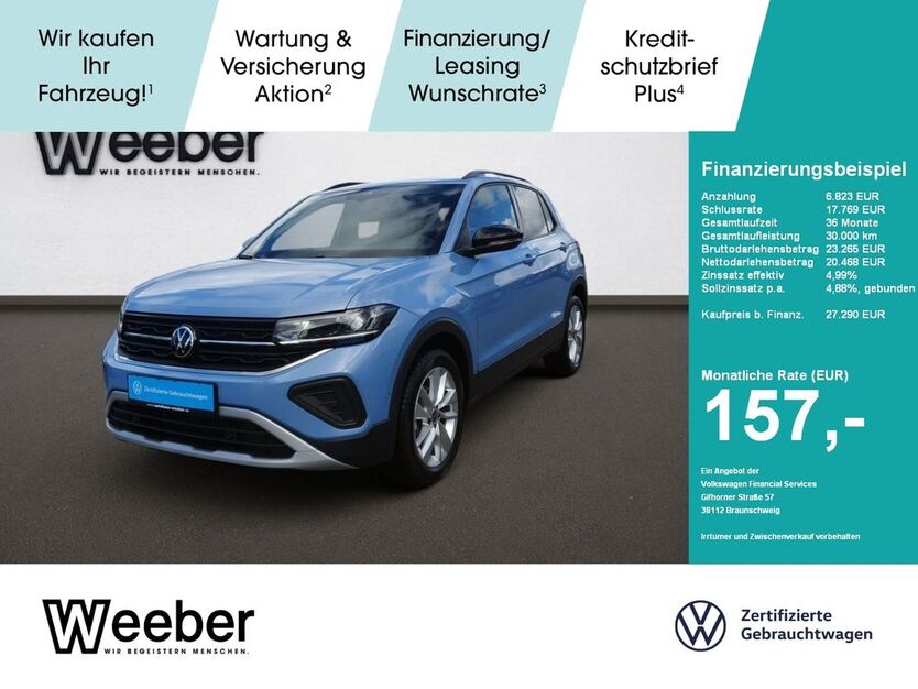 VW T-Cross 10.388 km 26.980 € Calw 75365