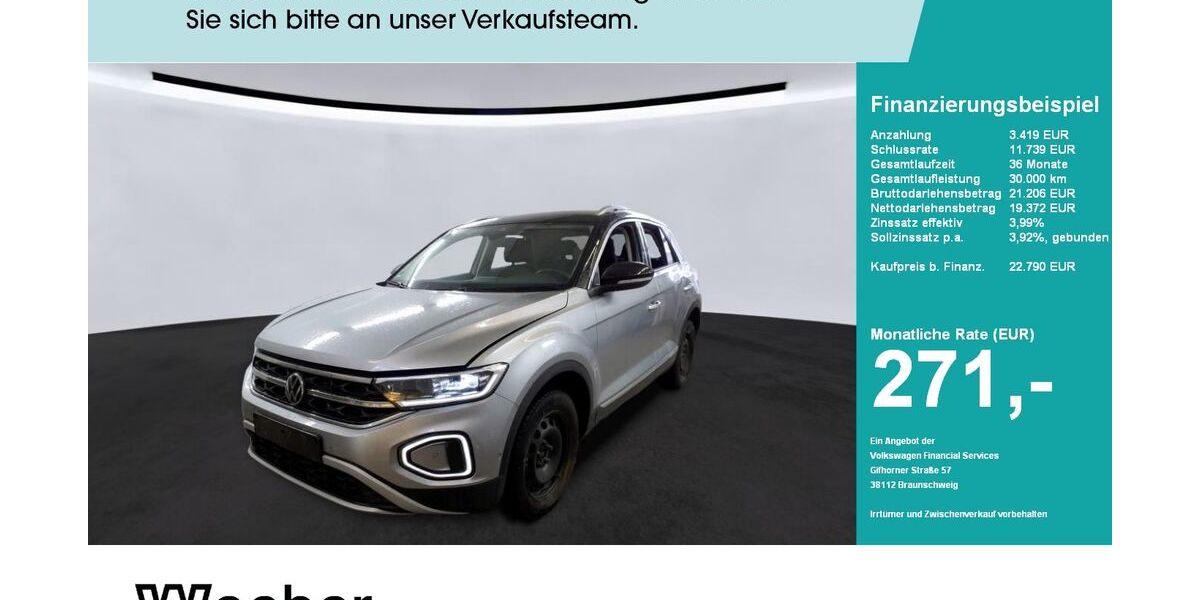 VW T-Roc 86.600 km 22.788 &euro; Weil der Stadt 71263