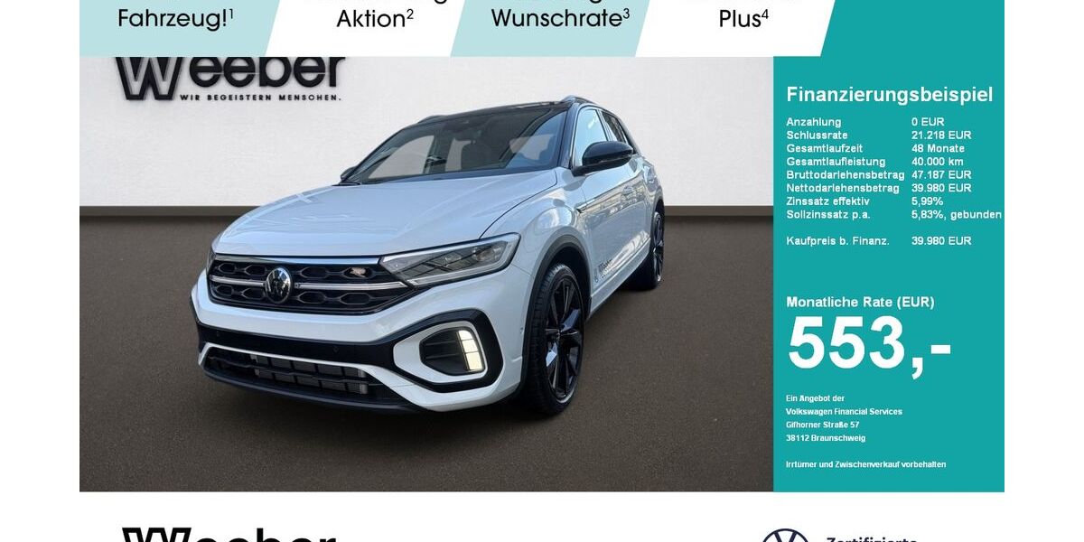 VW T-Roc 1.015 km 39.980 &euro; Weil der Stadt 71263