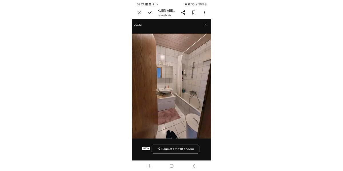 Dachgeschoßwohnung Pfinztal - 2 Zimmer, 42 m&sup2;, 155.000&euro; | Angebot:25881878