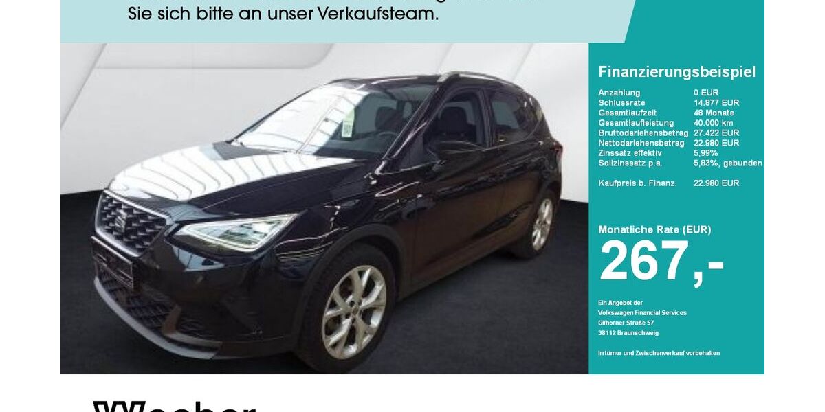 Seat Arona 23.978 km 22.980 &euro; Leonberg 71229