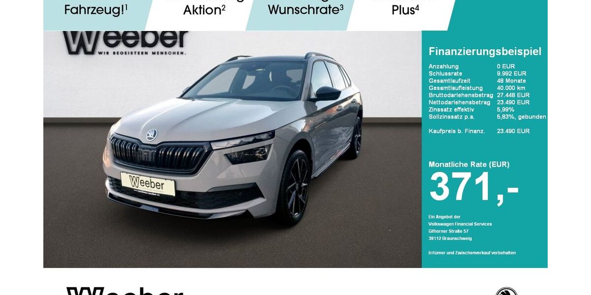Skoda Kamiq 31.407 km 22.180 &euro; Calw 75365