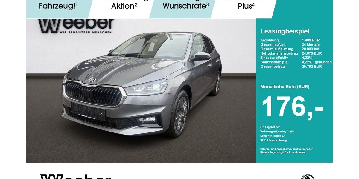 Skoda Fabia 1.990 km 26.170 &euro; Weil der Stadt 71263