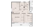 Etagenwohnung Pforzheim Nordstadt - 3 Zimmer, 95 m&sup2;, 990&euro; | Angebot:26130843