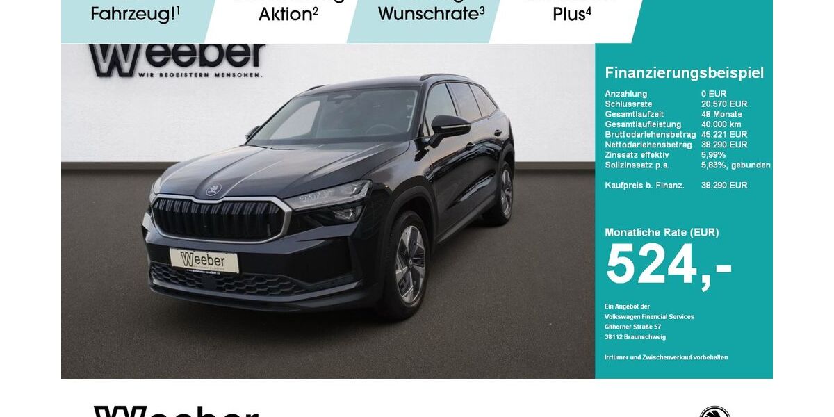 Skoda Kodiaq 16.361 km 38.290 &euro; Calw 75365
