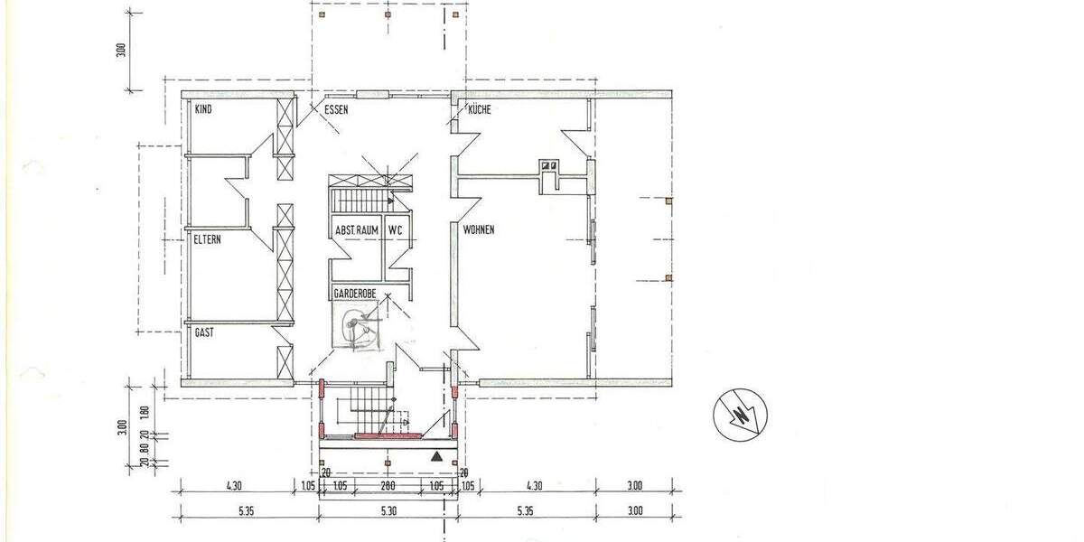 Imposantes Gebäude für zwei Generationen geeignet 1 zimmer