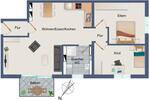 Etagenwohnung Karlsruhe Mühlburg - 3 Zimmer, 73 m&sup2;, 1.115&euro; | Angebot:26453748