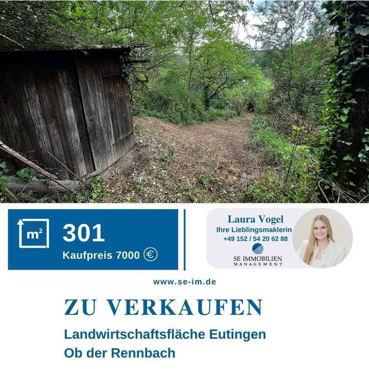 Grundstück zu verkaufen in Pforzheim-Eutingen 7.000 € 301 m²