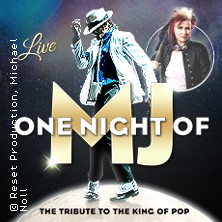 One Night Of MJ - The Tribute To The King Of Pop! 31.10.2026 CongressCentrum Pforzheim CCP