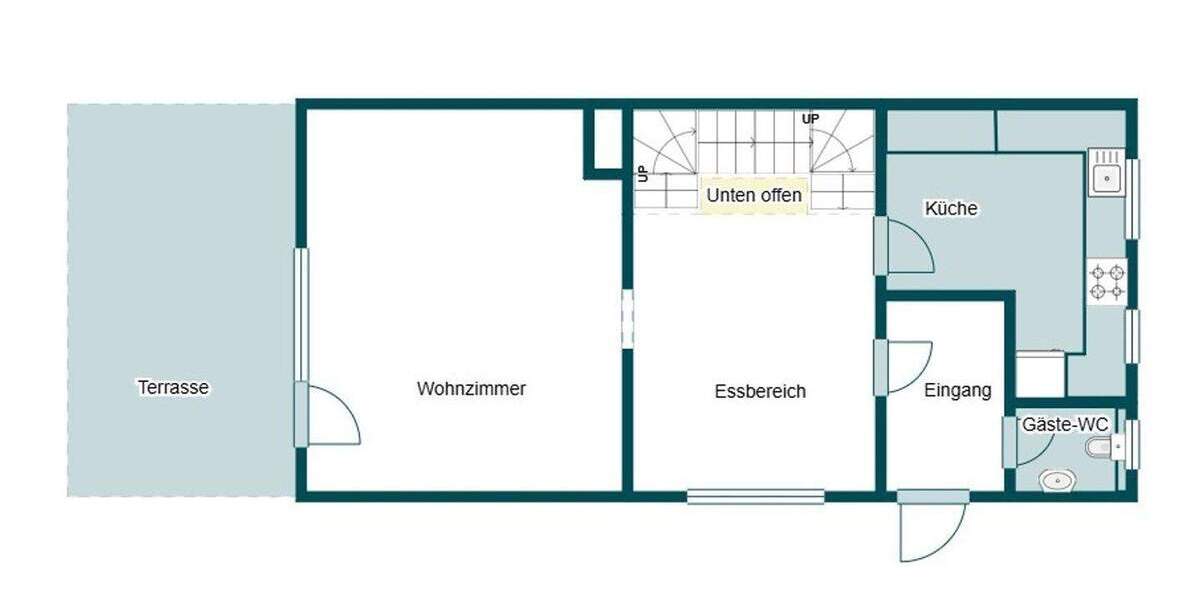 Doppelhaushälfte Karlsbad Langensteinbach - 5 Zimmer, 155 m&sup2;, 549.000&euro; | Angebot:25410272