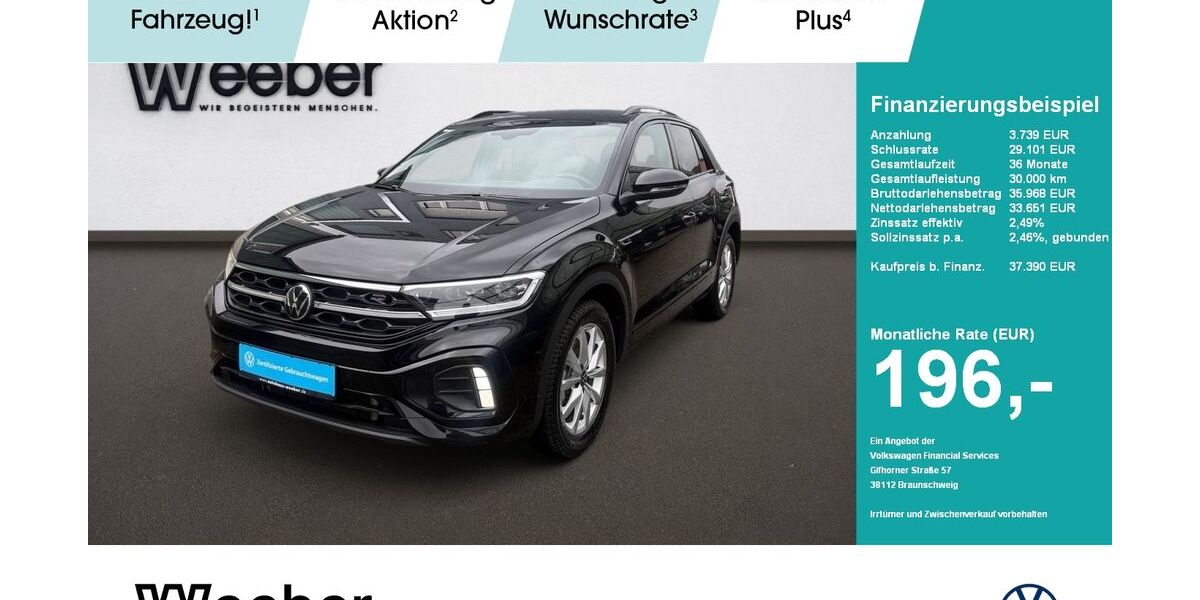 VW T-Roc 12.499 km 37.190 &euro; Weil der Stadt 71263