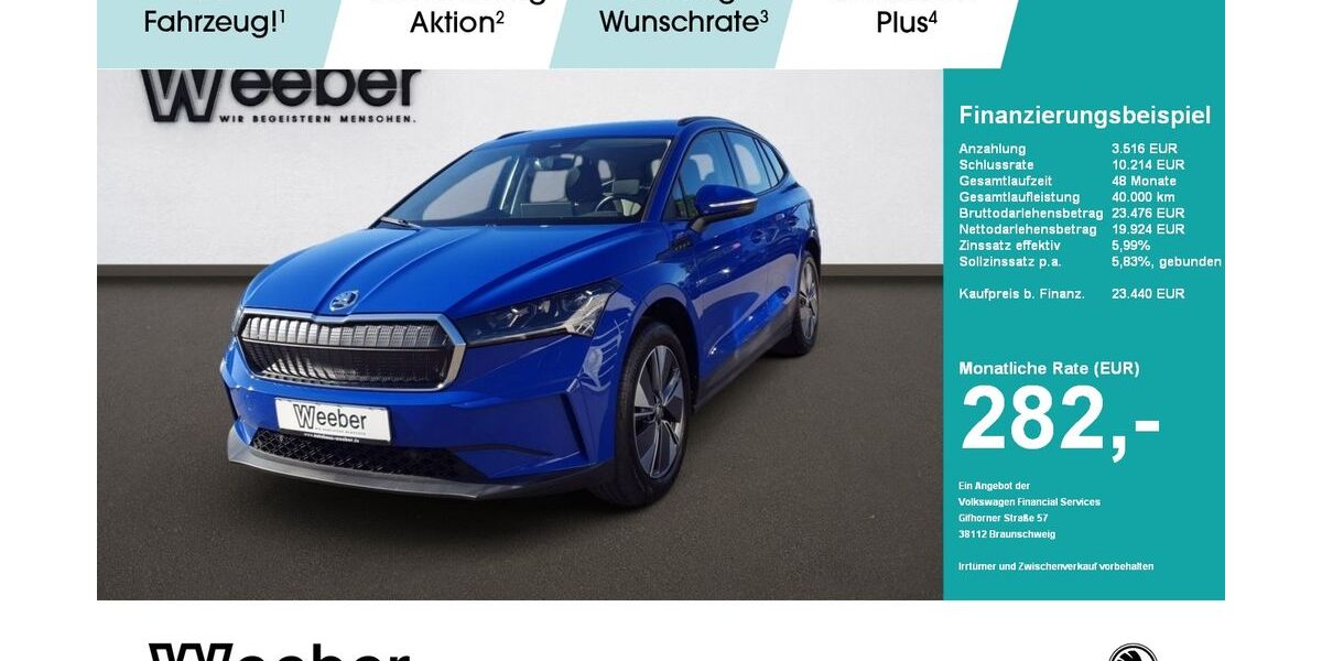Skoda Enyaq 44.180 km 23.130 &euro; Calw 75365