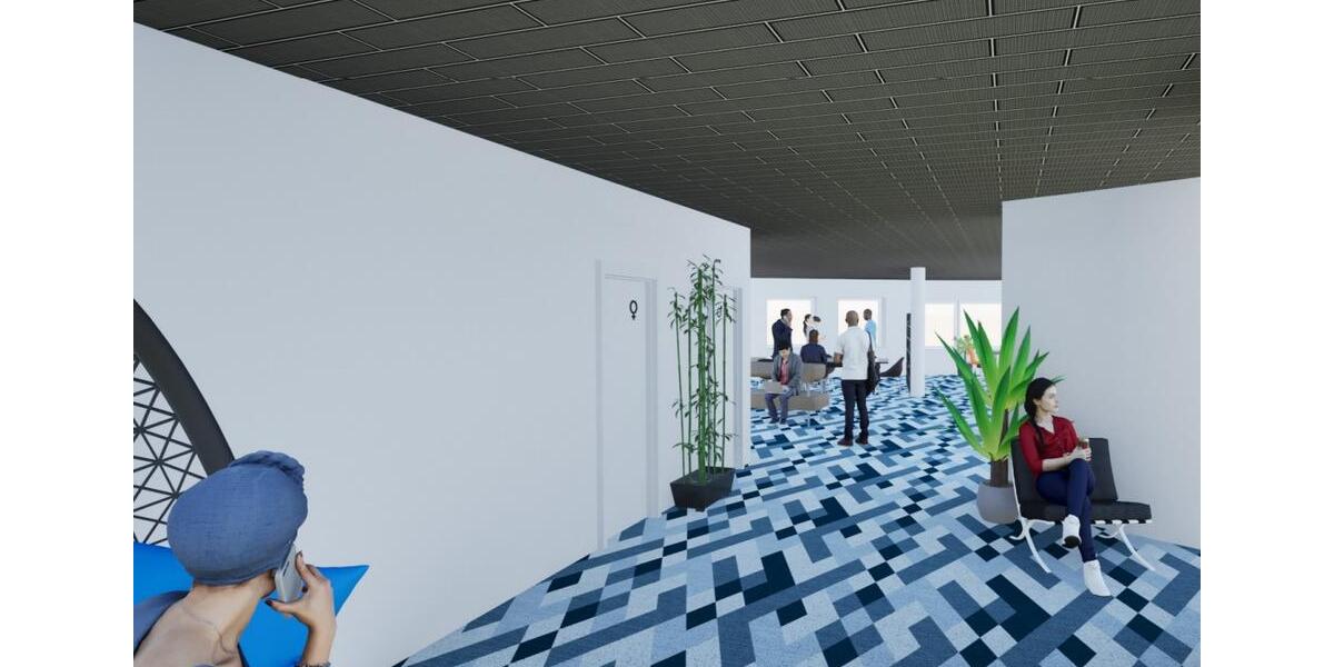 Büroflächen im Saacke-Carré - Sichtachse und 