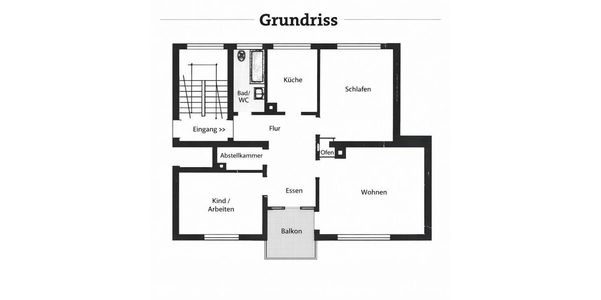 Etagenwohnung Vaihingen an der Enz - 3 Zimmer, 69 m&sup2;, 209.000&euro; | Angebot:26014215