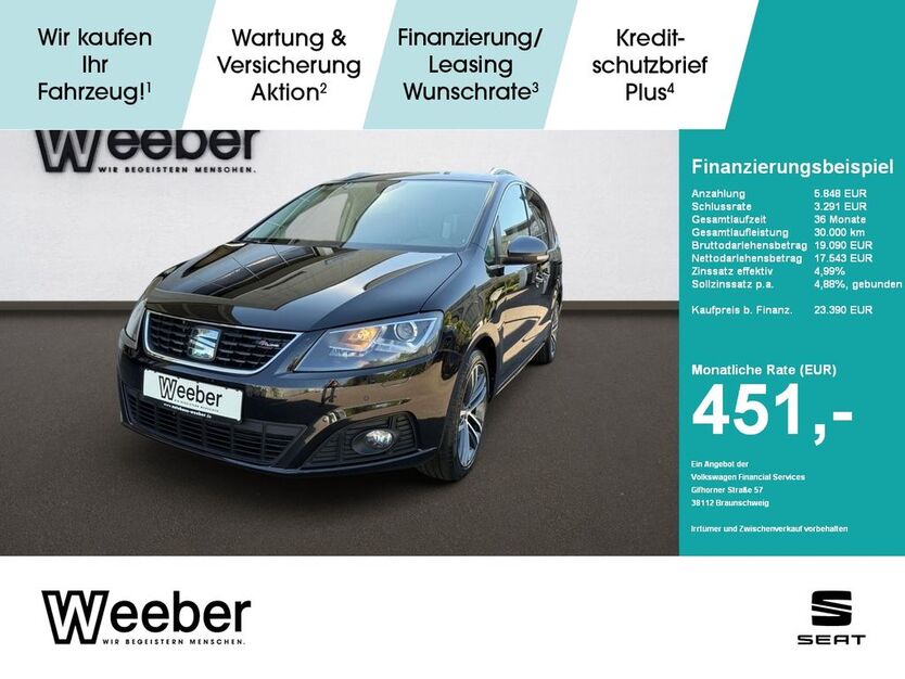 Seat Alhambra 114.279 km 23.390 € Weil der Stadt 71263