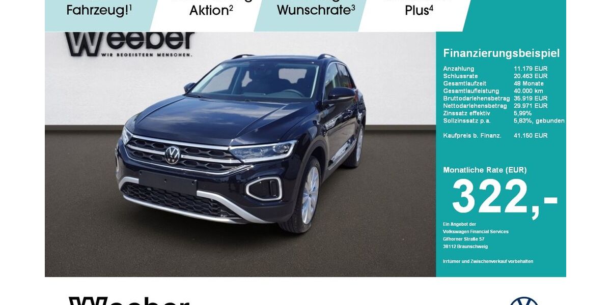 VW T-Roc 3.820 km 31.880 &euro; Calw 75365