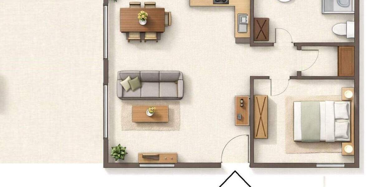 2,5 Zimmer im Erdgeschoss * Neubau * hochwertig * mit Terrasse 2 zimmer