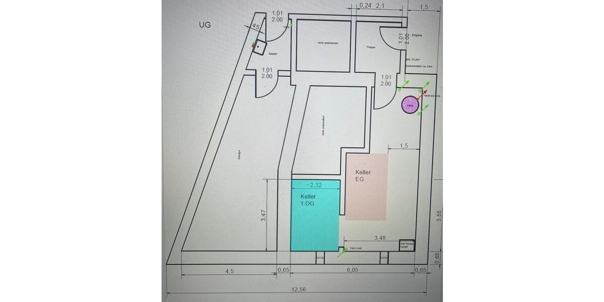Erdgeschoßwohnung Königsbach-Stein Stein - 2 Zimmer, 52 m&sup2;, 650&euro; | Angebot:25750775