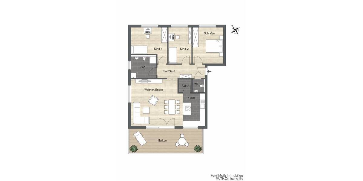 Etagenwohnung Sulzfeld - 4 Zimmer, 118 m&sup2;, 585.350&euro; | Angebot:26866743