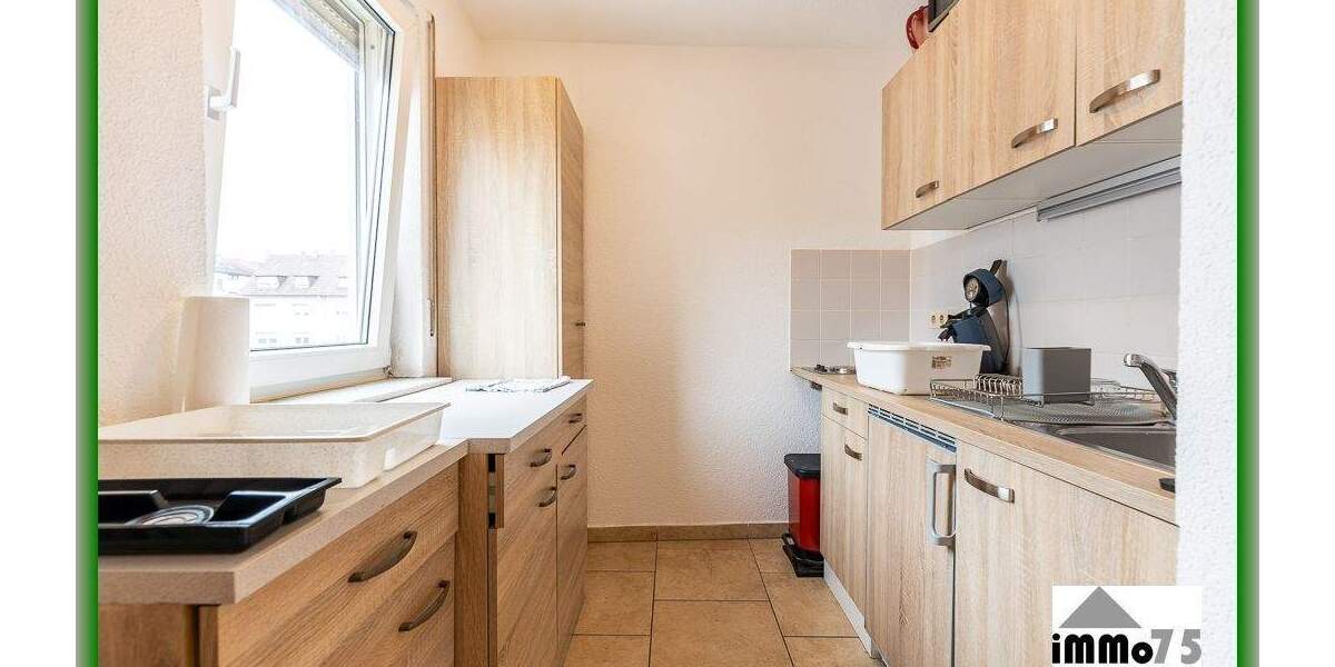 Etagenwohnung Pforzheim Oststadt - 1 Zimmer, 40 m&sup2;, 640&euro; | Angebot:25317349