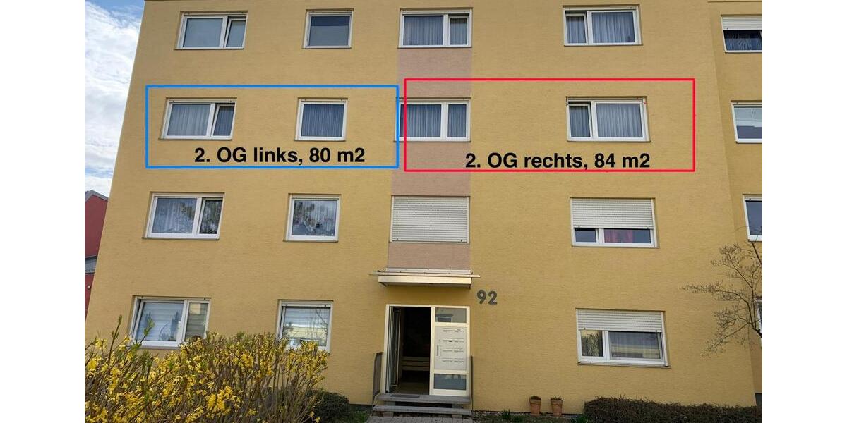 Etagenwohnung Pforzheim Dillweißenstein - 3 Zimmer, 80 m&sup2;, 325.000&euro; | Angebot:27218913