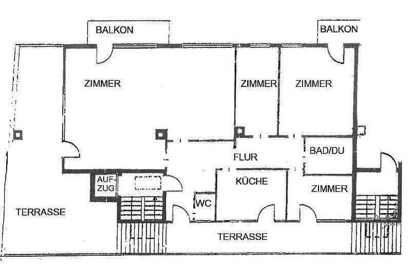 Etagenwohnung Pforzheim Oststadt - 4 Zimmer, 170 m&sup2;, 1.700&euro; | Angebot:23588934