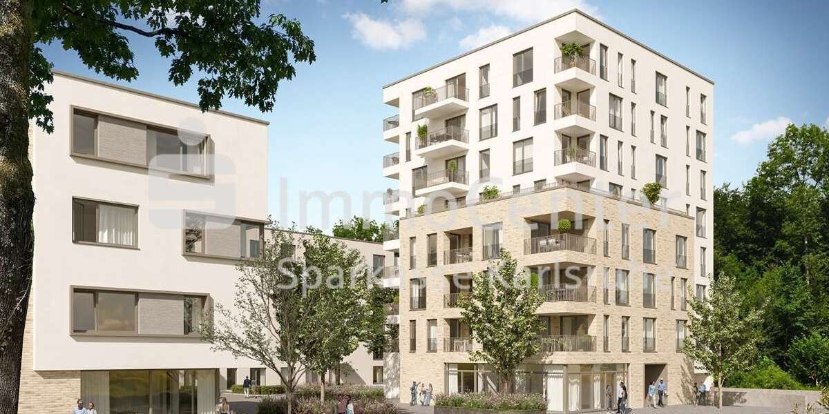 Wohnung zum Kaufen in Karlsruhe Waldstadt 350.500 € 55.18 m² 2 zimmer