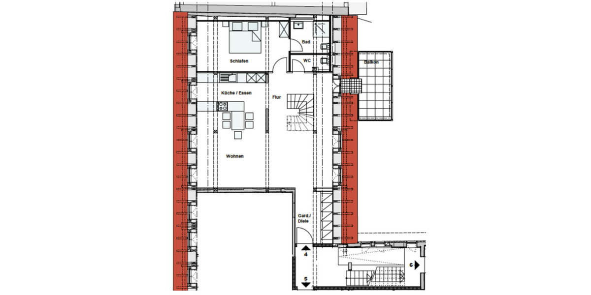 Maisonettenwohnung Schwieberdingen - 4 Zimmer, 140 m&sup2;, 1.899&euro; | Angebot:25397059